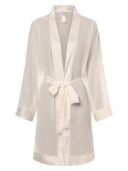 Bluebella Szlafrok Kobiety Szyfon biały|przezroczyste, L. Białe szlafroki damskie BlueBella, l, bez wzorów, z satyny, bez ramiączek. Za 149.95 zł.