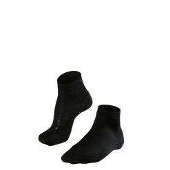 Skarpetki damskie Falke GO2 Short. Czarne skarpetki Falke, bez wzorów, z bawełny. Za 142.00 zł.