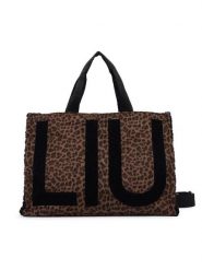 Liu Jo Torebka 2F6037 T6089 Brązowy. Brązowe torebki klasyczne Liu Jo, bez wzorów, z materiału, bez dodatków. Za 499.99 zł.