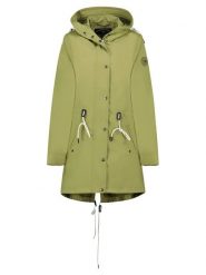 Geographical Norway Parka "Cumi" w kolorze khaki rozmiar: L. Brązowe płaszcze Geographical Norway, l, z aplikacjami, bez kaptura. Za 229.46 zł.