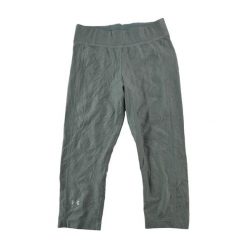 Second life - Legginsy damskie do biegania kompresyjne Under Armour - Jak nowy. Szare legginsy Under Armour, bez wzorów, z materiału, sportowe. Za 68.12 zł.