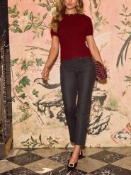 Milan Kiss Sweter w kolorze bordowym rozmiar: XL. Czerwone swetry Milan Kiss, xl, bez wzorów, bez ramiączek. Za 130.99 zł.