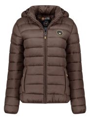 Canadian Peak Kurtka pikowana "Atikamapeak" w kolorze brązowym rozmiar: M. Brązowe kurtki Canadian Peak, m, bez wzorów, bez kaptura. Za 193.70 zł.