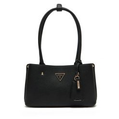 Torebka Guess. Czarne torebki klasyczne Guess, z aplikacjami, klasyczne, bez dodatków. Za 339.99 zł.