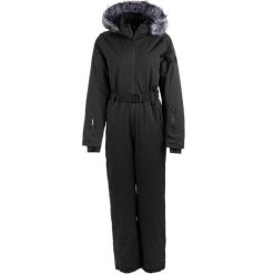 Damski kombinezon narciarski Whistler Courtney. Czarne kombinezony WHISTLER, bez wzorów, z materiału, eleganckie, bez kołnierzyka, bez ramiączek. Za 798.05 zł.