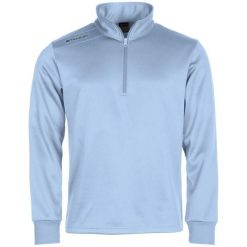 Bluza dresowa z pół zamkiem błyskawicznym Stanno Field. Niebieskie bluzy bez kaptura STANNO, s, bez wzorów, z dresówki, bez kaptura, na fitness i siłownię. Za 167.50 zł.