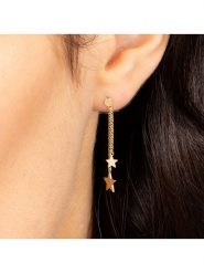 OR ÉCLAT Złote kolczyki-wkrętki "Etoiles Pendantes" rozmiar: onesize. Żółte kolczyki Or Éclat, złote. Za 521.99 zł.