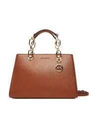 MICHAEL Michael Kors Torebka Cynthia 30S4GCYS2T Brązowy. Brązowe torebki klasyczne MICHAEL Michael Kors, bez wzorów, ze skóry, bez dodatków. Za 1,199.00 zł.