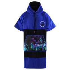 Ponczo Wave Hawaii Ponczo Jellygang, Bawełniany welur L WH4059 105 x 80 cm. Szlafroki damskie WAVE HAWAII, l, bez wzorów, z bawełny, bez ramiączek. Za 329.00 zł.