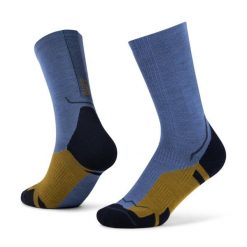 Skarpetki Buff MERINO LIGHTWEIGHT CREW SOCK LWC4. Niebieskie skarpetki Buff, bez wzorów, z elastanu. Za 119.99 zł.