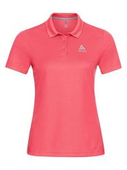 Odlo Funkcyjna koszulka polo "F-Dry" w kolorze koralowym rozmiar: XS. Pomarańczowe t-shirty sportowe ODLO, s, bez wzorów, z materiału, bez ramiączek, outdoorowe. Za 118.84 zł.