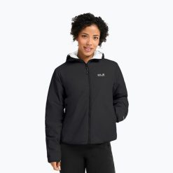 Kurtka ocieplana damska Jack Wolfskin Trail Light Ins 2IN1. Czarne kurtki Jack Wolfskin, xs, bez wzorów, bez kaptura. Za 669.99 zł.