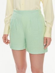 Vero Moda Szorty materiałowe Jesmilo 10279694 Zielony Regular Fit. Zielone szorty Vero Moda, bez wzorów, z materiału. Za 79.99 zł.