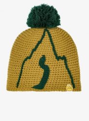 Czapka zimowa La Sportiva Dorado Beanie. Żółte czapki zimowe La Sportiva, bez wzorów, z materiału, eleganckie. Za 115.49 zł.