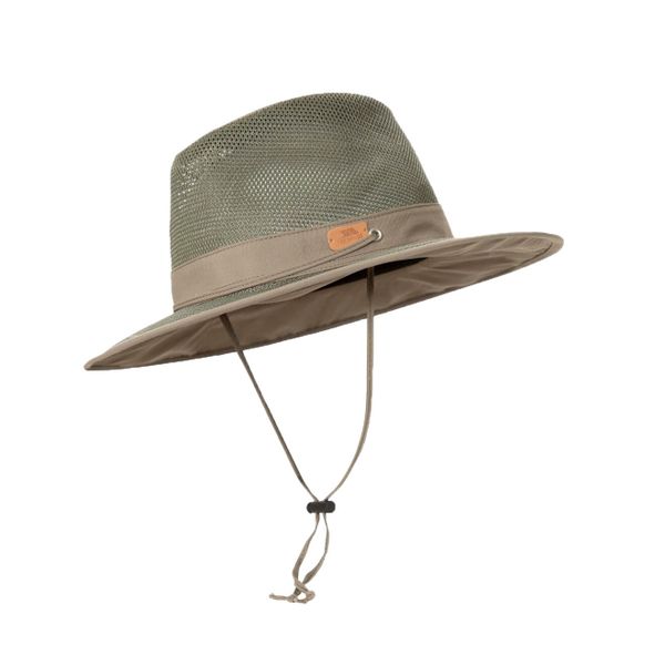 Klasyczny Kapelusz Unisex Panama. Zielone kapelusze Trespass, bez wzorów, z materiału, klasyczne. Za 161.99 zł.