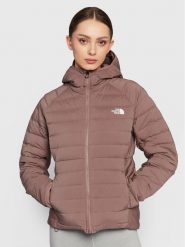 The North Face Kurtka puchowa Belleview NF0A7UK5 Brązowy Regular Fit. Brązowe kurtki The North Face, xs, bez wzorów, z puchu, bez kaptura. Za 999.99 zł.