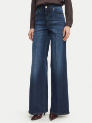 Fracomina Jeansy FP26WV3015D46001 Granatowy Flared Leg. Niebieskie jeansy Fracomina, bez wzorów, z jeansu. Za 534.99 zł.