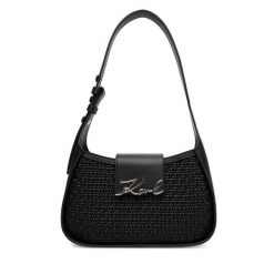 Torebka KARL LAGERFELD. Czarne torebki klasyczne KARL LAGERFELD, bez wzorów, klasyczne, bez dodatków. Za 849.99 zł.