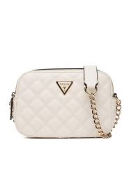 Guess Torebka Giully II HWQG96 73140 Biały. Białe kopertówki Guess, z aplikacjami, ze skóry, wizytowe, bez dodatków. Za 419.99 zł.