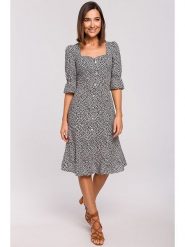 Stylove Sukienka w kolorze czarnym rozmiar: XL. Czarne sukienki Stylove, xl, bez wzorów, bez kołnierzyka, bez ramiączek, midi. Za 185.32 zł.