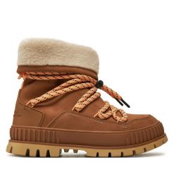 Śniegowce Palladium. Brązowe śniegowce Palladium, bez wzorów, bez zapięcia. Za 679.99 zł.