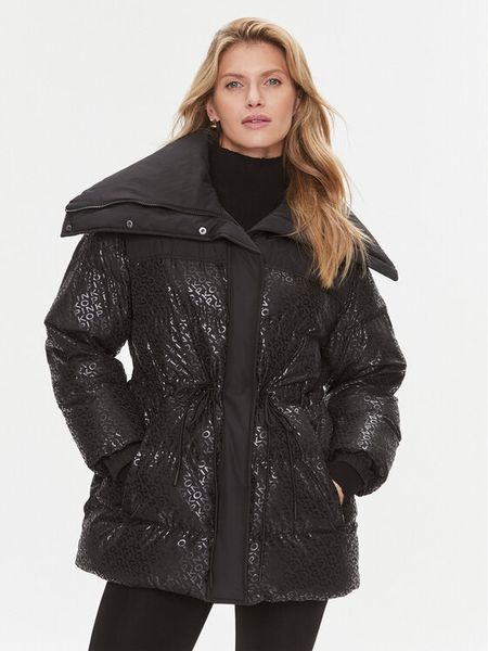 PINKO Kurtka zimowa Convalia 101641 A127 Czarny Regular Fit. Czarne kurtki Pinko, na zimę, bez wzorów, z syntetyku, bez kaptura. Za 1,859.00 zł.