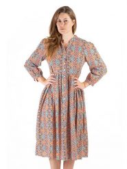 Isla Bonita by SIGRIS Sukienka ze wzorem rozmiar: M. Sukienki Isla Bonita by SIGRIS, m, bez wzorów, z bawełny, bez kołnierzyka, bez ramiączek, midi. Za 139.20 zł.