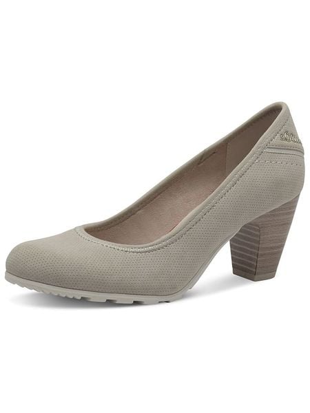 S.Oliver Czółenka w kolorze szarym rozmiar: 41. Szare czółenka S.Oliver, bez wzorów, klasyczne, bez obcasa, bez zapięcia. Za 127.05 zł.