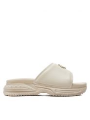 Calvin Klein Jeans Klapki Chunky Comf Slide Mtr YW0YW01506 Écru. Klapki Calvin Klein Jeans, bez wzorów, z jeansu, bez obcasa, bez zapięcia. Za 339.99 zł.