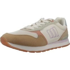 Buty MTNG 60909M Beżowy. Brązowe trekkingi mtng, bez wzorów, ze skóry, bez zapięcia. Za 172.99 zł.