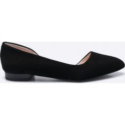 Gino Rossi - Baleriny Ai. Czarne baleriny Gino Rossi, z gumy. W wyprzedaży za 299.90 zł.