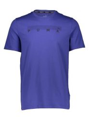 Puma Koszulka sportowa "Energy Cloudspun" w kolorze niebieskim rozmiar: XL. Niebieskie t-shirty sportowe Puma, xl, bez wzorów, z materiału, bez ramiączek, outdoorowe. Za 96.83 zł.