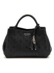 Guess Torebka w kolorze czarnym - 30 x 20 x 10 cm rozmiar: onesize. Czarne torebki klasyczne Guess, z aplikacjami, z materiału, przez ramię, z tłoczeniem, bez dodatków. Za 434.99 zł.