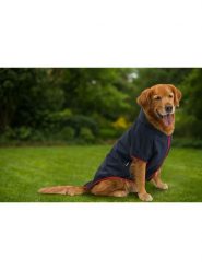 Paws&Whiskers Bluza w kolorze granatowym dla psa rozmiar: 6XL. Niebieskie bluzy Paws&Whiskers, xl, bez wzorów, bez ramiączek, bez kaptura. Za 117.99 zł.