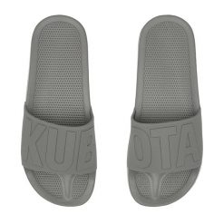 Kubota Klapki Basenowe Basic Plain. Szare klapki Kubota, bez wzorów, sportowe, bez obcasa, bez zapięcia. Za 99.99 zł.