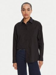 Liu Jo Koszula UF5240 T039A Czarny Regular Fit. Czarne koszule Liu Jo, bez wzorów, z bawełny, bez kołnierzyka, bez ramiączek. Za 639.99 zł.