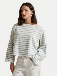 Polo Ralph Lauren Bluzka 211959103003 Écru Relaxed Fit. Bluzki Polo Ralph Lauren, s, bez wzorów, z bawełny, bez kołnierzyka, bez ramiączek. Za 359.99 zł.
