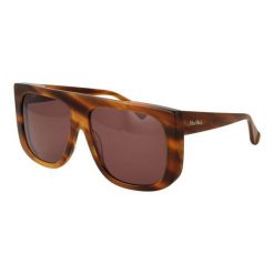 Okulary przeciwsłoneczne Damskie MAX MARA MM0073 6050E. Brązowe okulary przeciwsłoneczne Max Mara, bez wzorów. Za 491.70 zł.
