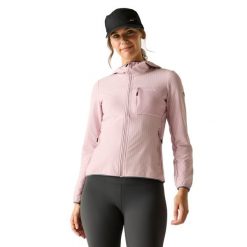 Damska Bluza Polarowa Kemilia. Brązowe bluzy z kapturem Regatta, na zimę, m, bez wzorów, z elastanu, z kapturem. Za 225.99 zł.