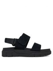 Timberland Sandały Greyfield 2 TB0A61N4EK41 Czarny. Czarne sandały Timberland, bez wzorów, ze skóry, bez obcasa, na płaskiej podeszwie, bez zapięcia. Za 259.99 zł.