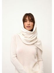 Perfect Cashmere Kaszmirowy szal "Spencer" w kolorze białym - 200 x 30 cm rozmiar: onesize. Białe szaliki i kominy Perfect Cashmere, bez wzorów, z kaszmiru. Za 288.95 zł.