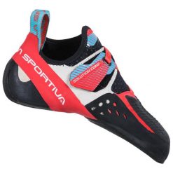 Buty wspinaczkowe damskie La Sportiva Solution Comp. Czerwone buty treningowe La Sportiva, na lato, bez wzorów, bez zapięcia, wspinaczkowe. Za 689.99 zł.
