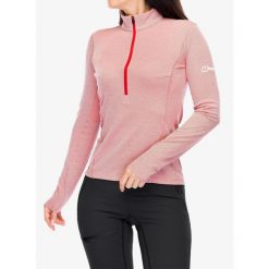 Bluza damska Berghaus MTN Guide LS HZ. Czerwone bluzy Berghaus, xl, bez wzorów, bez kaptura. Za 329.99 zł.