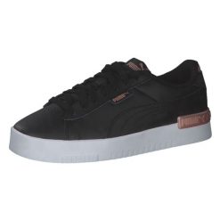 Buty do chodzenia damskie Puma Jada. Czarne buty treningowe Puma, bez wzorów, z materiału, bez zapięcia, trekkingowe. Za 281.00 zł.