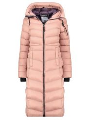 Geographical Norway Płaszcz pikowany "Berangere" w kolorze jasnoróżowym rozmiar: XL. Różowe płaszcze Geographical Norway, xl, bez wzorów, bez kaptura. Za 238.95 zł.