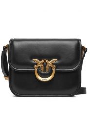 PINKO Torebka Love Box Bag Fl Mini PE 25 PLTT 104297 A26J Czarny. Czarne listonoszki Pinko, bez wzorów, ze skóry, bez dodatków. Za 869.99 zł.
