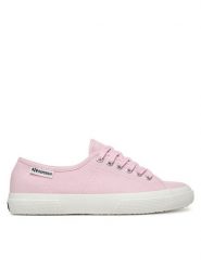 Superga Tenisówki S7151EW Różowy. Czerwone trampki Superga, bez wzorów, z materiału, bez zapięcia. Za 149.99 zł.