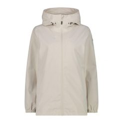 Kurtka przeciwdeszczowa damska CMP Verge Jacket Fix Hood. Białe kurtki CMP, xs, bez wzorów, bez kaptura. Za 248.99 zł.
