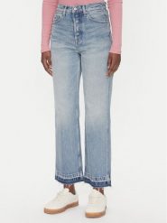 Tommy Jeans Jeansy Layla DW0DW20480 Niebieski Slim Fit. Niebieskie jeansy Tommy Jeans, bez wzorów, z bawełny. Za 599.99 zł.
