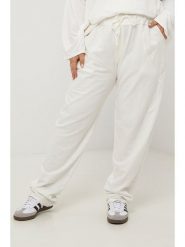 Curvy Lady Spodnie w kolorze białym rozmiar: 44/46. Białe spodnie materiałowe Curvy Lady, bez wzorów, z materiału, klasyczne, z standardowym stanem. Za 170.07 zł.